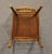 High End Vintage Solid Oak Pressed Back Rustic Country Style Dining Side Chair For Sale - Image 9 of 9