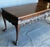 Very fine 19th-century mahogany console table stamped by Gillows. Beautiful form and presence on this signed Gillows...