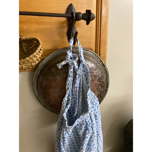 This antique French copper strainer or sifter features true craftsmanship and rustic charm. Its sturdy handmade...