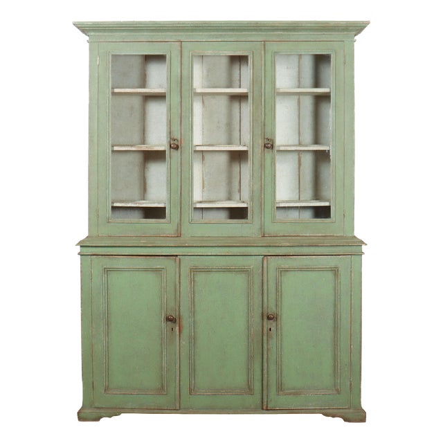 English Painted Kitchen Dresser, 1850s For Sale