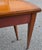 Pair of American Federal Revival Mahogany Demilune Console Tables With Satinwood Fan Inlay and Stringing, Mid-20th Century For Sale - Image 12 of 12