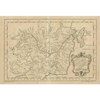 Antique Map of Manchuria and the Northeast Portion of Tartary, 1757 For Sale