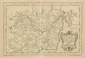 Antique Map of Manchuria and the Northeast Portion of Tartary, 1757