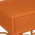 David Francis Ivy Nightstand - Orange For Sale - Image 4 of 10