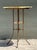 Vintage Greek Key Brass and Onyx Accent Table For Sale - Image 9 of 12