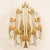 Murano Glass and Gold-Plated Sconces in the style of Venini, Italy, 1975, Set of 2 For Sale - Image 9 of 12