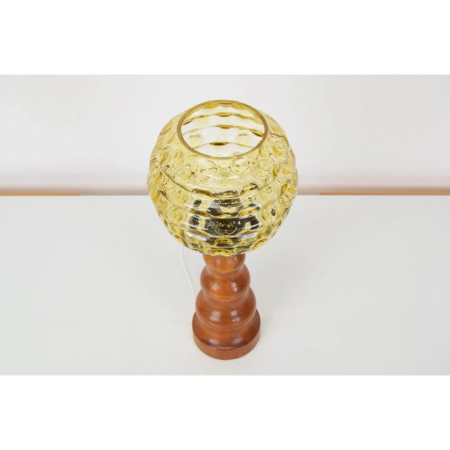 Mid-Century Czech Table Lamp, 1960s For Sale - Image 12 of 13