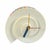 1960s Line Table Clock in Porcelain by Ambrogio Pozzi for Rosenthal, Germany, 1960 For Sale - Image 5 of 5