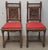 Mid 20th Century Pair Jacobean Style Carved Oak and Caned Seat Side Chairs For Sale - Image 4 of 14