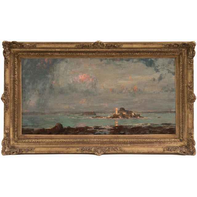 Paint 'Rivière De Mon Paix' by Raoul André Ulmann, Pair of Fine French Impressionist Oils, Musée d'Orsay For Sale - Image 7 of 11
