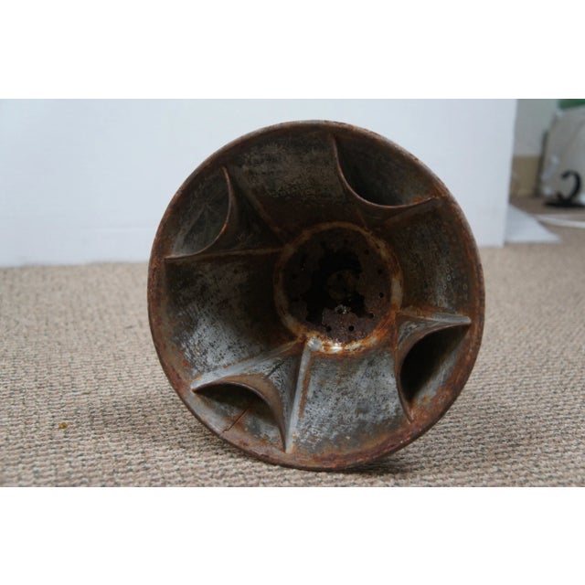 Early 20th Century Primitive Antique Metal Washer Plunger Dolly Laundry Wash Tub Agitator- Set of 2 For Sale - Image 12 of 12