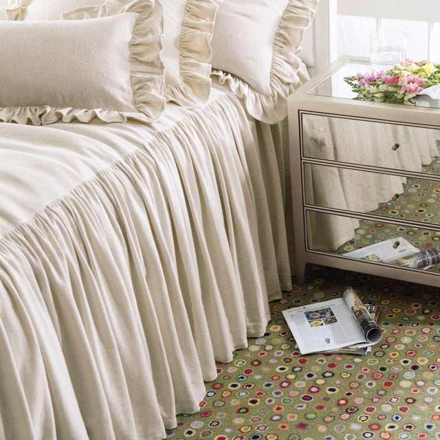 Dash & Albert Dash & Albert by Annie Selke Cat's Paw Sage Micro Hooked Wool Rug, 3' x 5' For Sale - Image 4 of 6