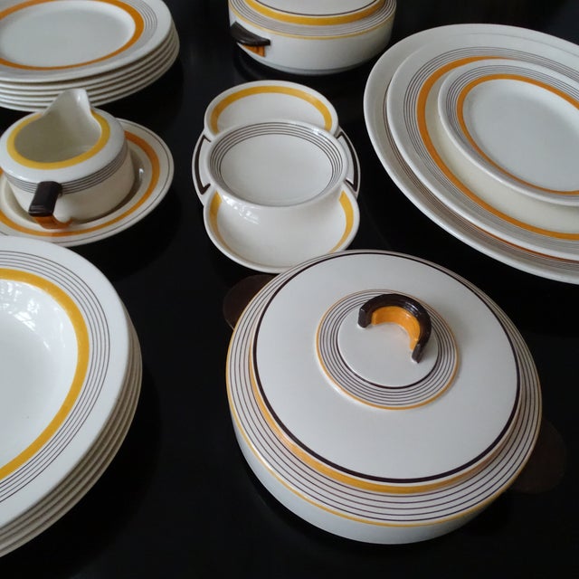 Art Deco Service from Royal Doulton, 1930s, Set of 27 For Sale - Image 9 of 18