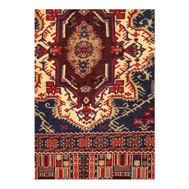 Balouch rugs are handmade tribal rugs from Eastern Afghanistan. These are primarily knotted by Pashtun and Baluch nomad...