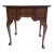 Early 20th Century Queen Anne Burl Walnut Lowboy Side Table For Sale
