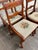 Traditional Antique Regency / Duncan Phyfe Style Needlepoint Upholstered Dining Side Chairs For Sale - Image 3 of 16