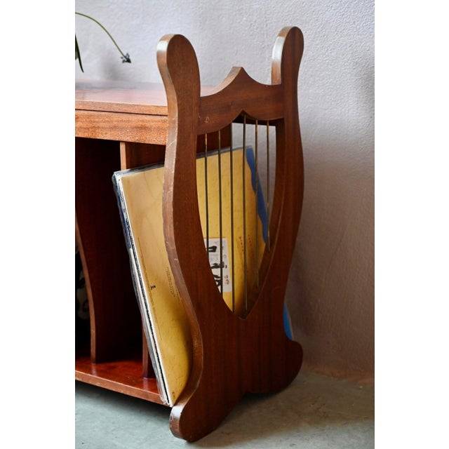 Vintage Music Stand with Lyre Legs, 1960s For Sale - Image 6 of 15
