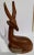 1960s Wood Deer Figurine For Sale - Image 9 of 9