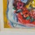 Contemporary Late 20th Century Zamy Steynovitz Oil Paint Embellished Serigraph Bridal Bliss Listed Artist For Sale - Image 3 of 4