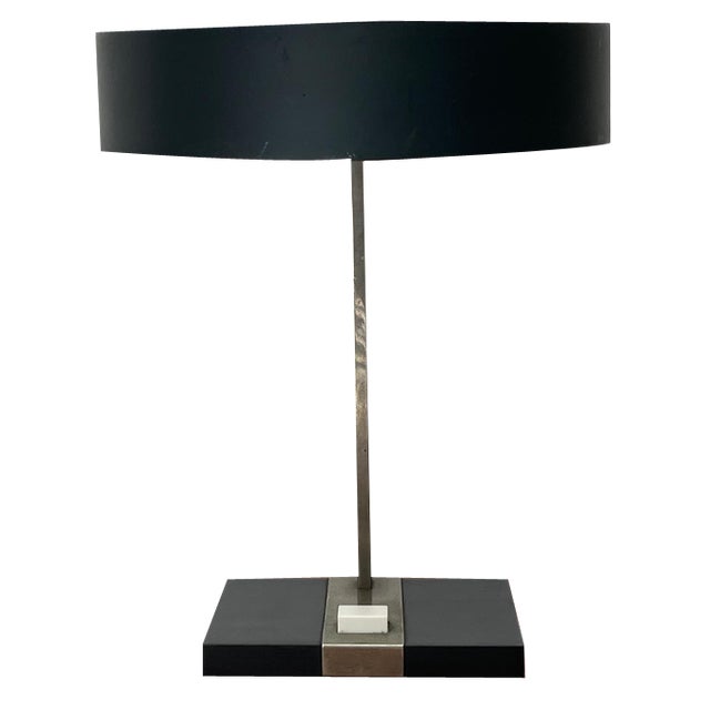 Mid-Century Minimalist German Table Lamp from Hillebrand, 1960s For Sale