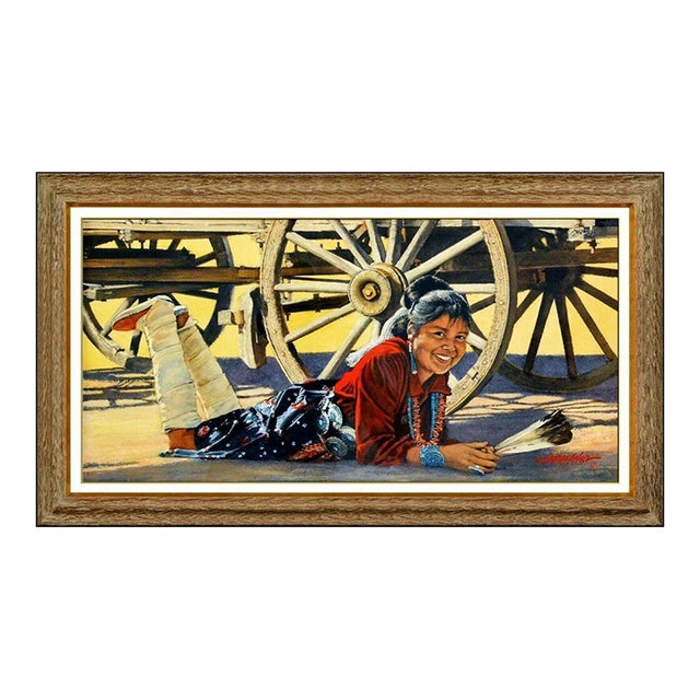 Late 20th Century A Lazy Afternoon, James Asher For Sale