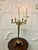 Antique Victorian Gilt Brass Six-Light Candlestick Stand, 1860s For Sale - Image 4 of 10