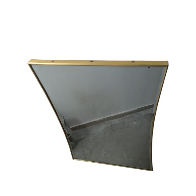 1950s Vintage Wall Mirror, Italy, 1950 For Sale - Image 5 of 8