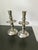 Metal Vintage Mid-Century Royal Holland KMD Daalderop Pewter Candlesticks – Pair For Sale - Image 7 of 7