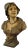 Art Nouveau Bust Sculpture of Peasant Woman in Terracotta from Friedrich Goldscheider, Austria, 1800s For Sale