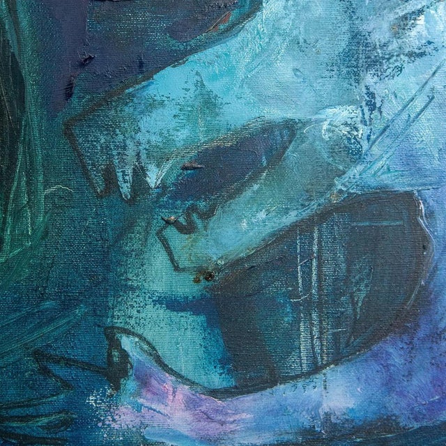 Follower of the Cobra Group, Abstract Figure Composition, 1990s, Oil on Panel For Sale - Image 3 of 7