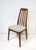 Teak Upholstered Dining Chairs 2 Arm 2 Sides in the Style of Danish Modern For Sale - Image 12 of 17
