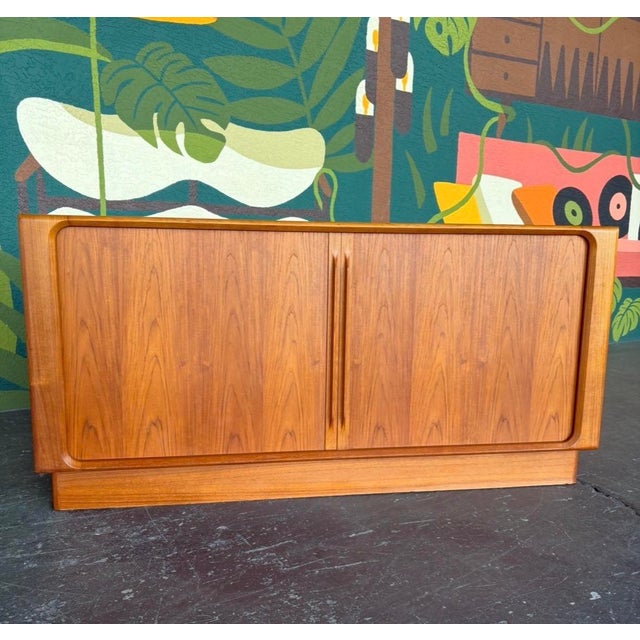 Mid Century Danish Modern Teak Hutch For Sale - Image 12 of 18