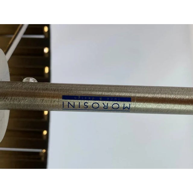 Italian Ribbon Table Lamp by Morosini, 1980s For Sale - Image 3 of 10