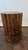 Cabin Side Table Acacia Wood Solid Log Carved For Sale - Image 3 of 6