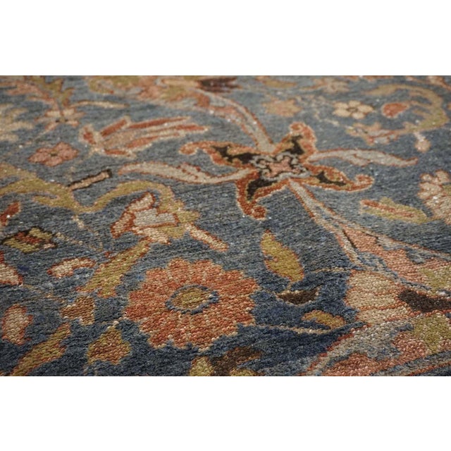 Beautiful Antique Persian Malayer Runner With All-Over Herati Pattern For Sale - Image 9 of 10