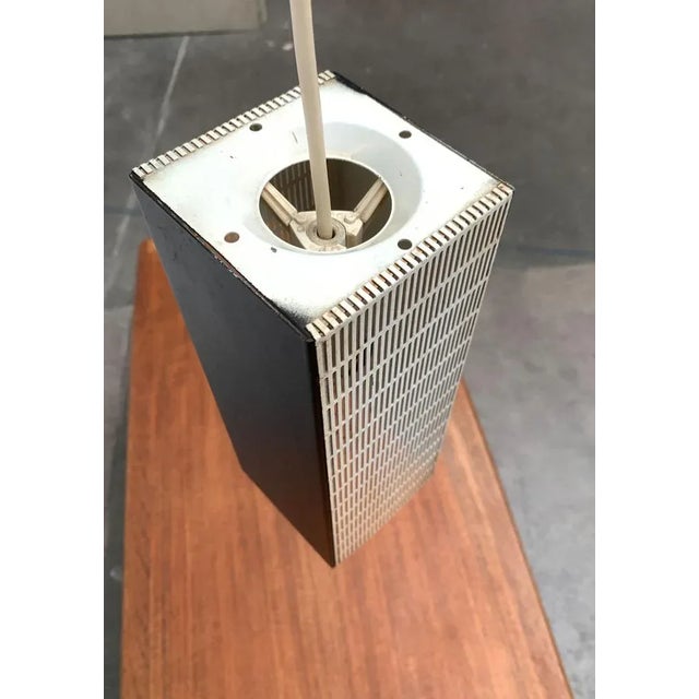 Mid-Century German Minimalist Perforated Metal Pendant Lamp, 1960s For Sale - Image 10 of 18