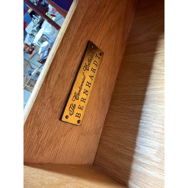 1950s 1950s Centennial Collection by Bernhardt Mahogany Serpentine Tall Chest of 8 Drawers For Sale - Image 5 of 10