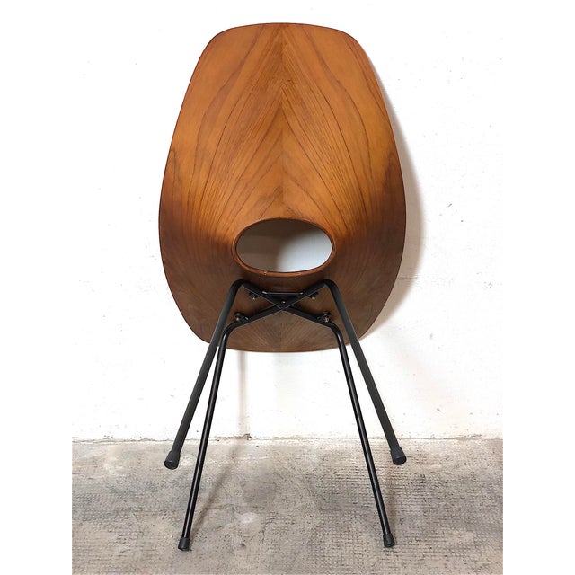 Curved Plywood Chairs by Vittorio Nobili, Italy, 1950s, Set of 2 For Sale - Image 17 of 18