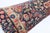 Antique Collectore Handwoven Persian Rug Pillow Cushion Cover -16'' X 47'' For Sale - Image 4 of 10