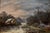 Charles Leaver, Winter Landscape, Oil on Canvas For Sale - Image 10 of 11