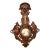 19th Century French Black Forest Style Carved Griffin Mirror For Sale