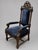 Wood 19th Century Renaissance Revival Carved Lion Oak Arm Chair For Sale - Image 7 of 8