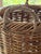 1970s Large English Woven Wicker Basket For Sale - Image 5 of 12