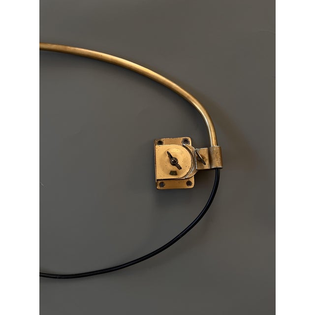 Vintage Swing Arm Articulating Wall Lamp, 1950s For Sale - Image 6 of 8