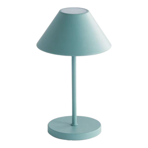 Seafoam Green Metal 10" Alluna Cordless Led Lamp