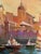 2020s Oil Painting Evening at the Yacht Club Yuriy Suprunchuk For Sale - Image 5 of 12