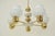 Metal Mid-Century Chandelier from Kamenicky Senov, 1970s For Sale - Image 7 of 16