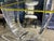 Late 20th Century Vintage Postmodern Lucite Dining Table W/ 3/4" Beveled Glass Top For Sale - Image 5 of 12
