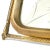 Goldenrod French Bronze Empire Frame, 1890s For Sale - Image 8 of 11