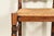 Brown Baker Furniture Style English Country Rustic Carved Solid Oak Ladder Back Dining Chairs With Rush Seats, Pair For Sale - Image 8 of 13